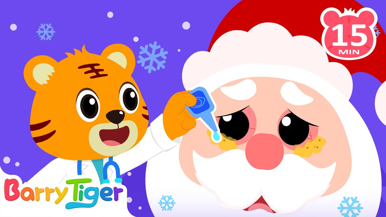 【新】阿嚏！聖誕老人生病了🎅🤧 | 節日安全教育 | 幼兒健康啟蒙 | 趣味聖誕故事 | 寶寶勇氣挑戰 | 貝樂虎