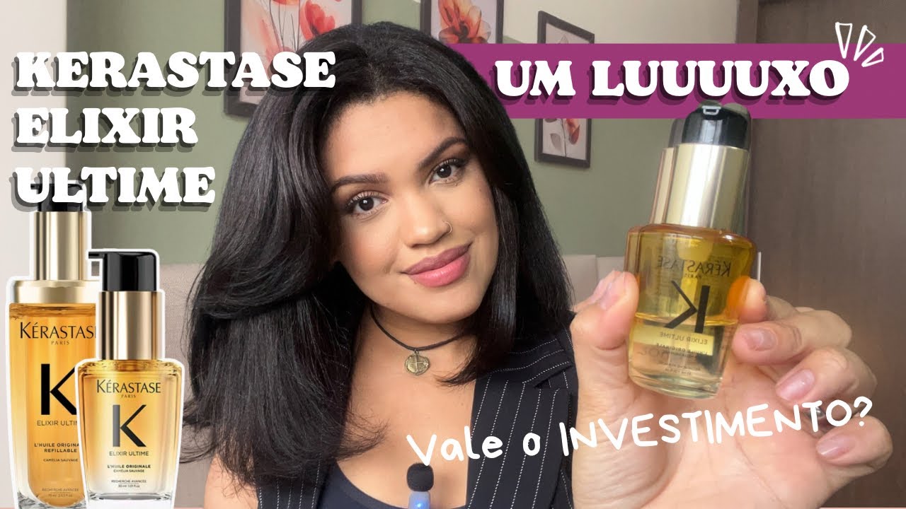 O ÓLEO MAIS CARO QUE JÁ USEI 🤑 Elixir Ultime • Kérastase ✨