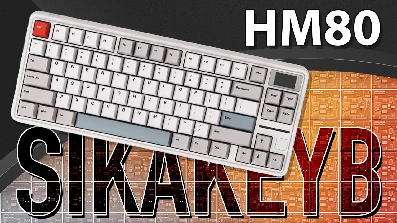 WOOTING 80 HE с ЭКРАНОМ! Обзор Sikakeyb Castle HM80 #Sikakeyb #Hm80 #Magnetic #Magnetickeyboard