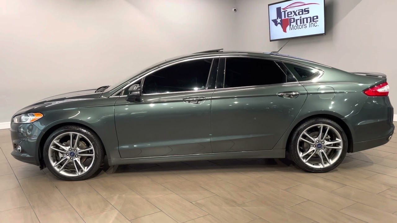 2016 FORD FUSION TITANIUM SEDAN 4D 2.0T 4CYL ECOBOOST FWD