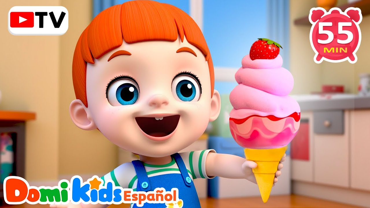 ¡Vamos por un Helado! 🍦🎤| ¡Sabor y Música para Niños! | Canciones Infantiles | Domi Kids