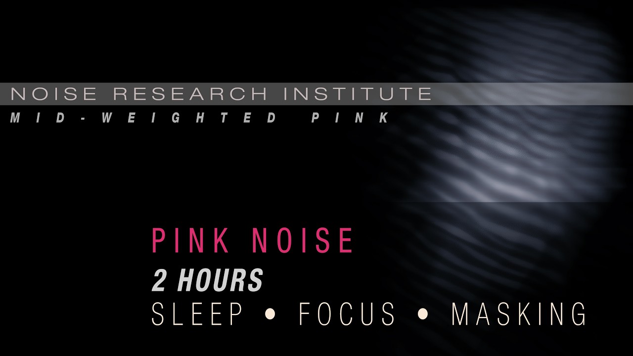 Noise Research Institute: Mid-Weighted Pink (Pink Noise)