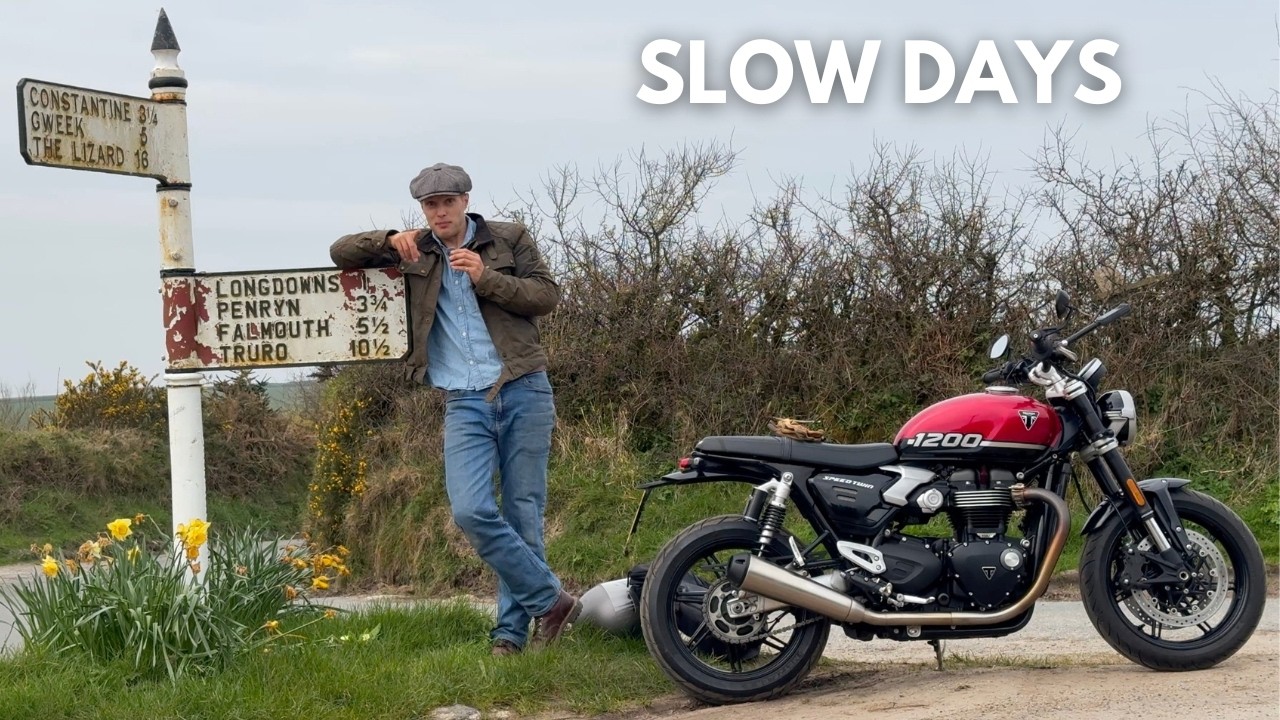 Slow Spring Days in Cornwall on the Triumph Speed Twin 1200