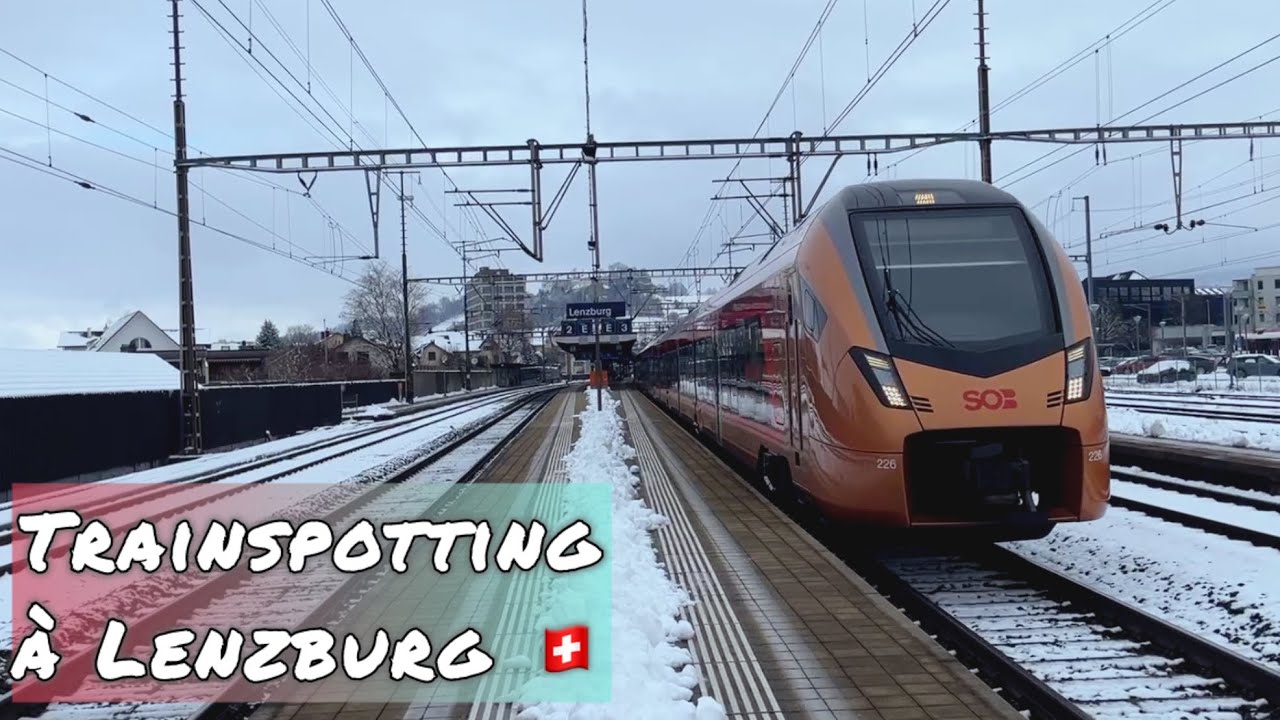 Trainspotting à Lenzburg 🇨🇭
