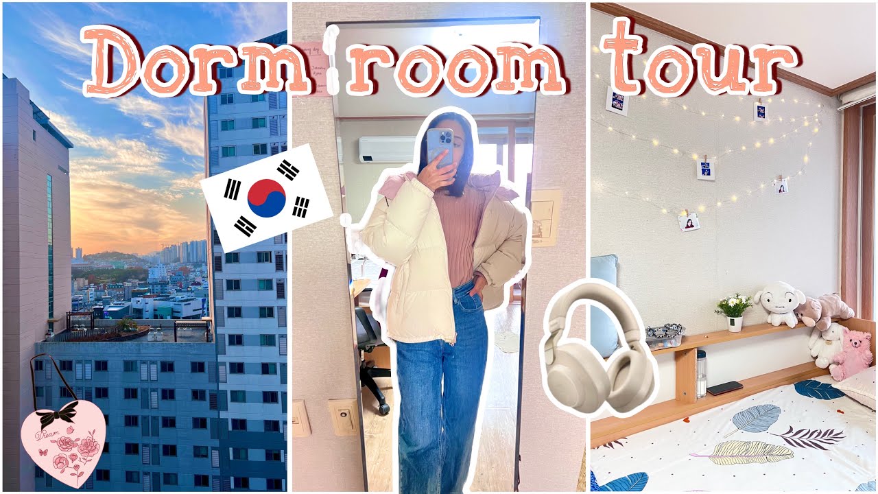 Dormitory room tour ✨ | Pukyong National University 🐳| Indian girl in Korea 🇰🇷