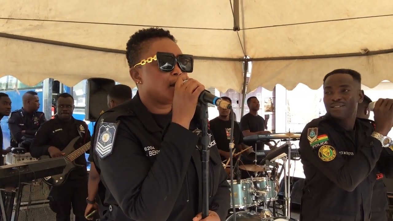 MASSIVE & Master CLASS Performance from Kumasi Depo POLICE Band.