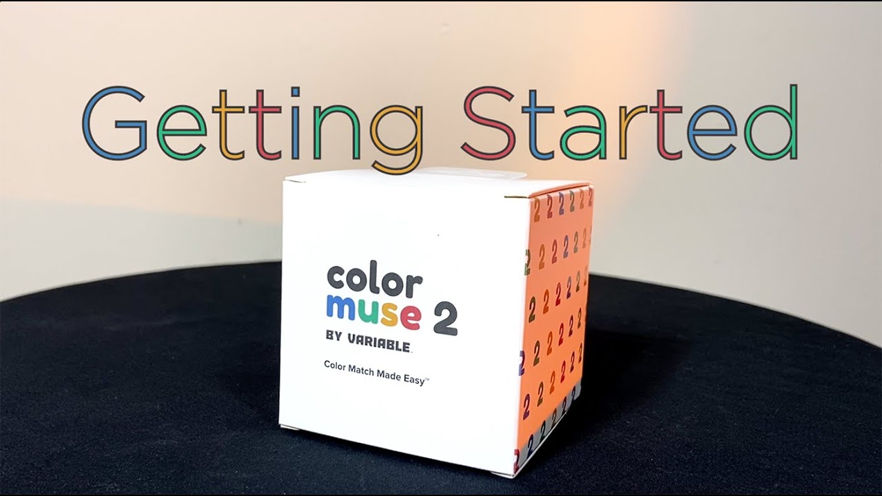 Getting Started with Color Muse 2