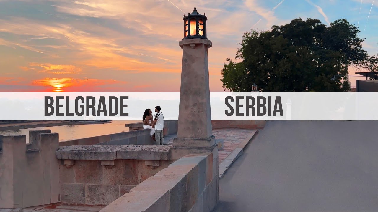 Belgrade Walking Tour 2024, Knez MIhailova, Kalemegdan, Golden Hour, Sunset