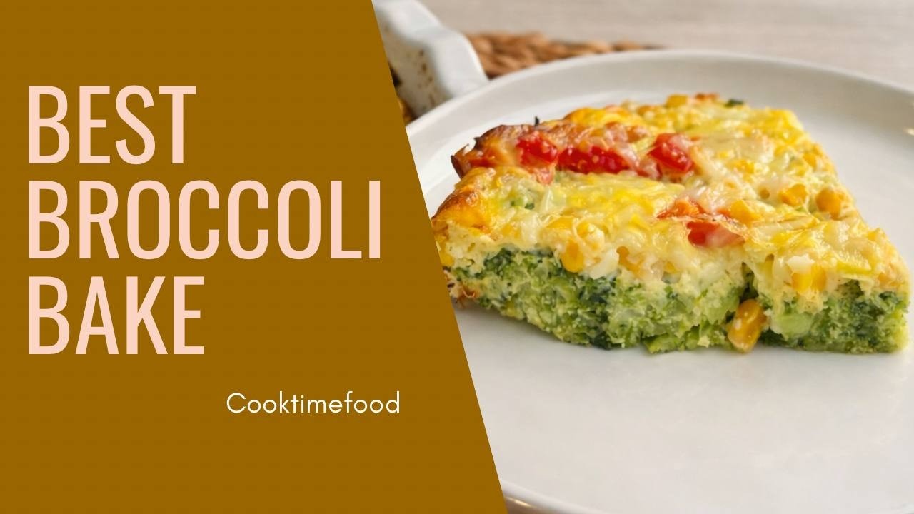 Broccoli Bake| 👉 Healthy Comfort Food