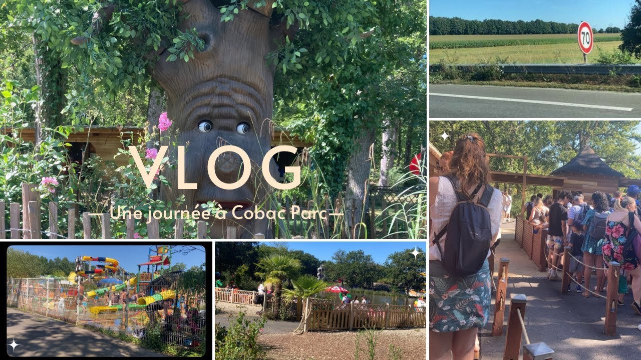 Une journée avec moi à Cobac Parc🎀🎢