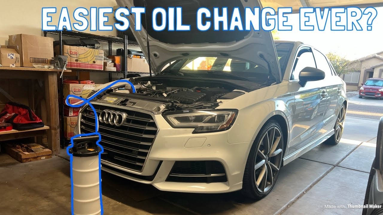 Are Fluid Extractors Any Good for Oil Changes? Ft. My 2017 Audi S3