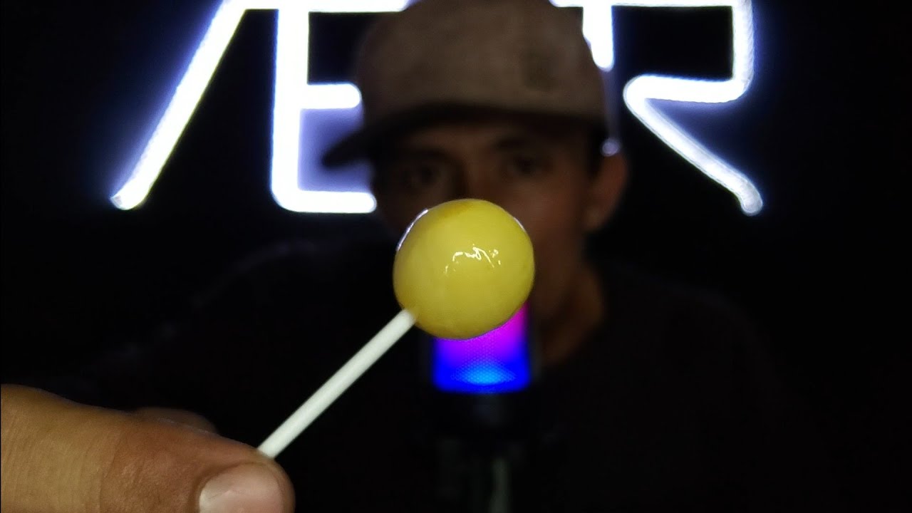 ASMR 🍭 LOLLIPOP - Chupando Pirulito / WET SOUNDS