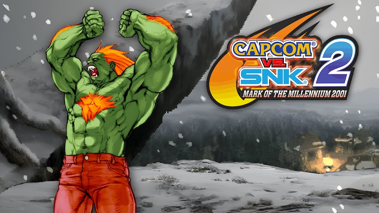Capcom vs. SNK 2 Blanka Playthrough | Arcade Fighting Game Gameplay (CVS2)