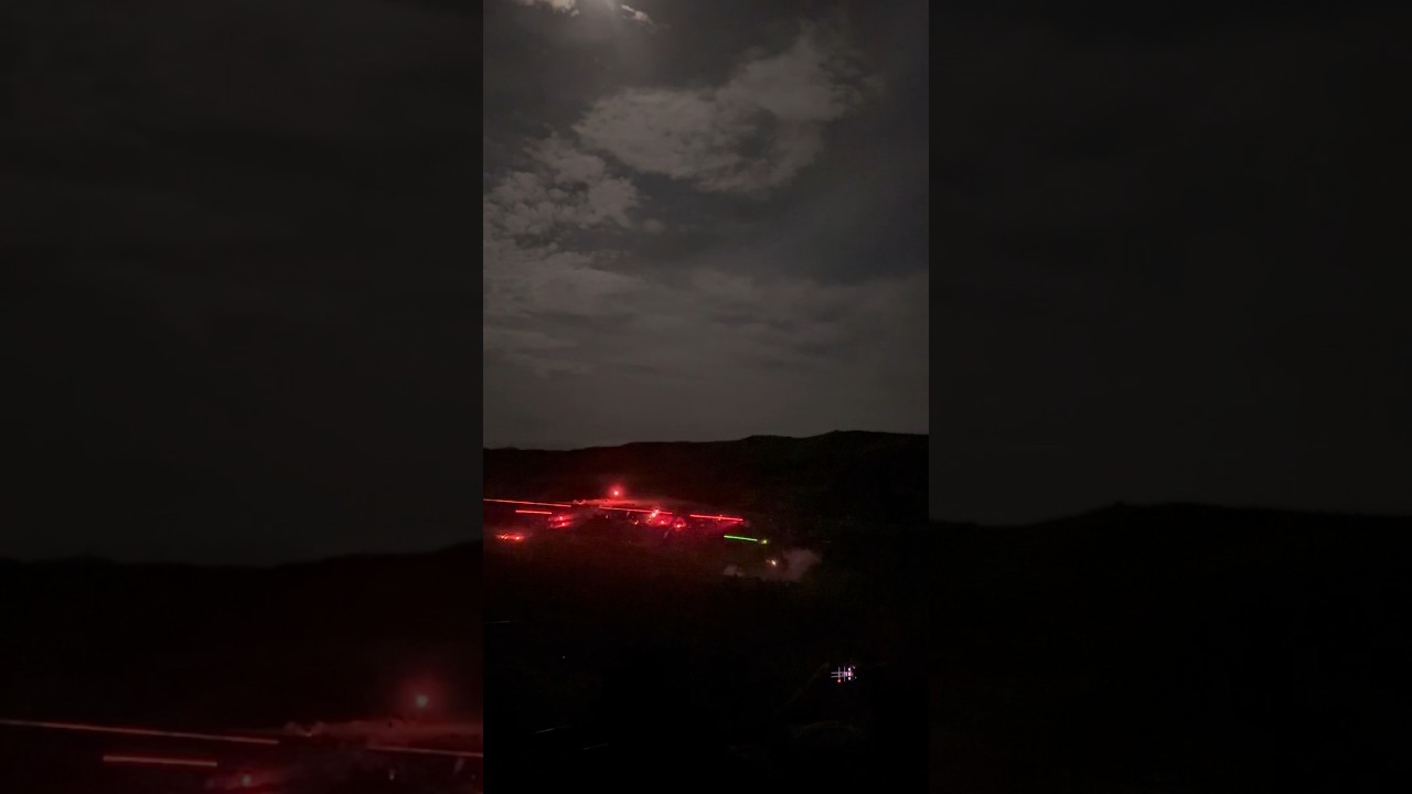 Big Sandy Machine Gun Shoot 2024 Full Auto Tracers at Night 