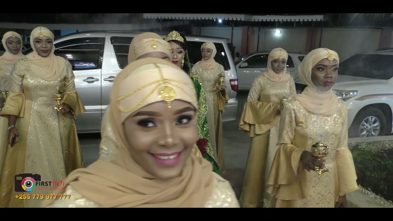 Ruiya Ahmed  and Baraka Jr  in nikkah celebrations 🎬 @firstboyvenus  majd store