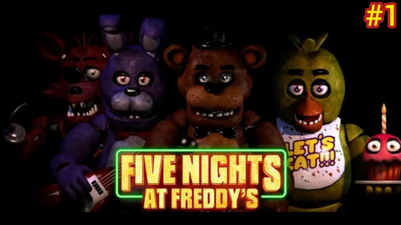 FREDDY FAZBEAR PIZZA!!! FIVE NIGHTS AT FREDDY'S (NOITE 1) FNAF 1