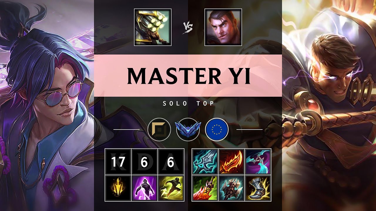 Master Yi Top vs Jayce - EUW Diamond Patch 25.09