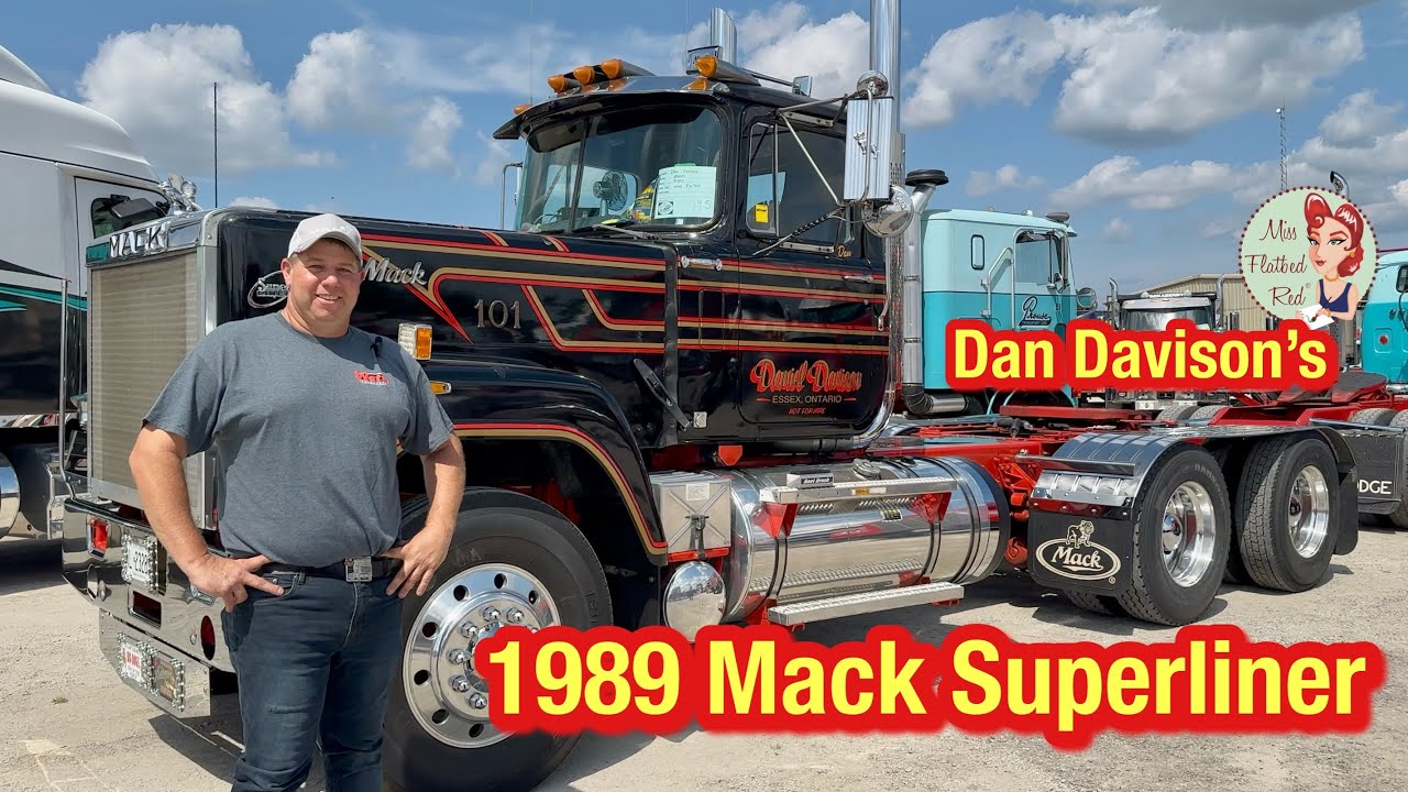 Dan Davison's 1989 Mack Superliner Truck Tour