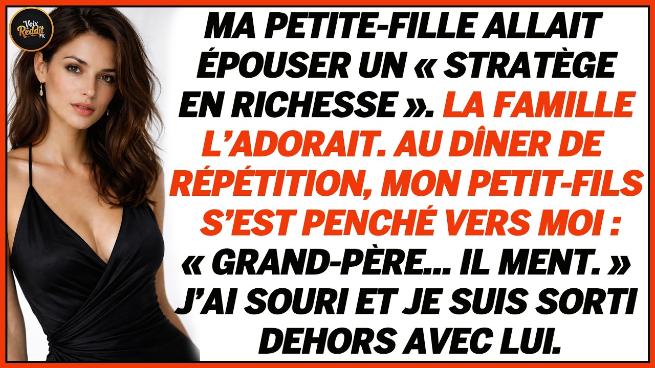 Au Dîner De Répétition, J’ai Entendu Le Fiancé De Ma Petite-fille Parler De Notre Fiducie De 90m$…