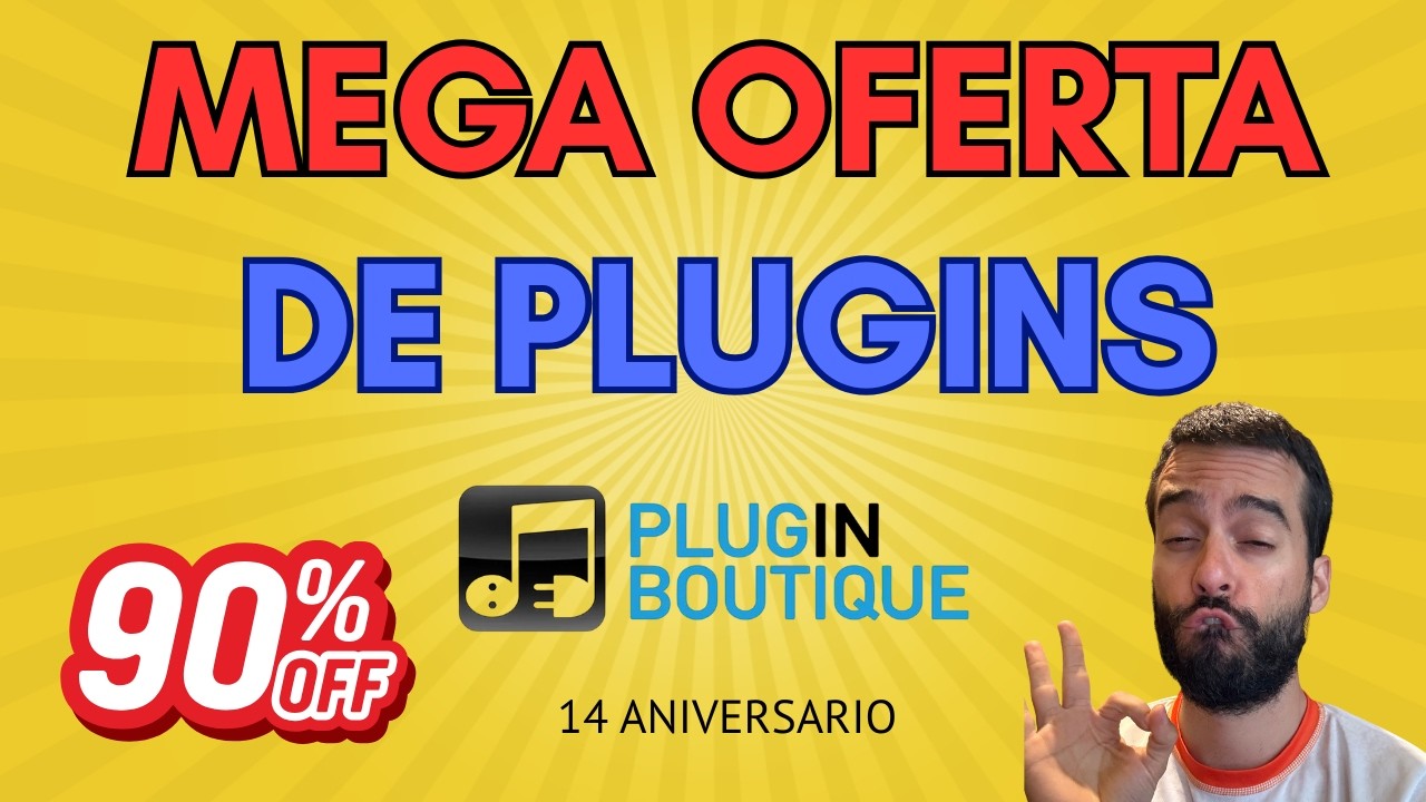 Plugins VITALES en MASIVO DESCUENTO!😮  Si eres Producer NO TE LO PUEDES PERDER! #pluginboutique #14