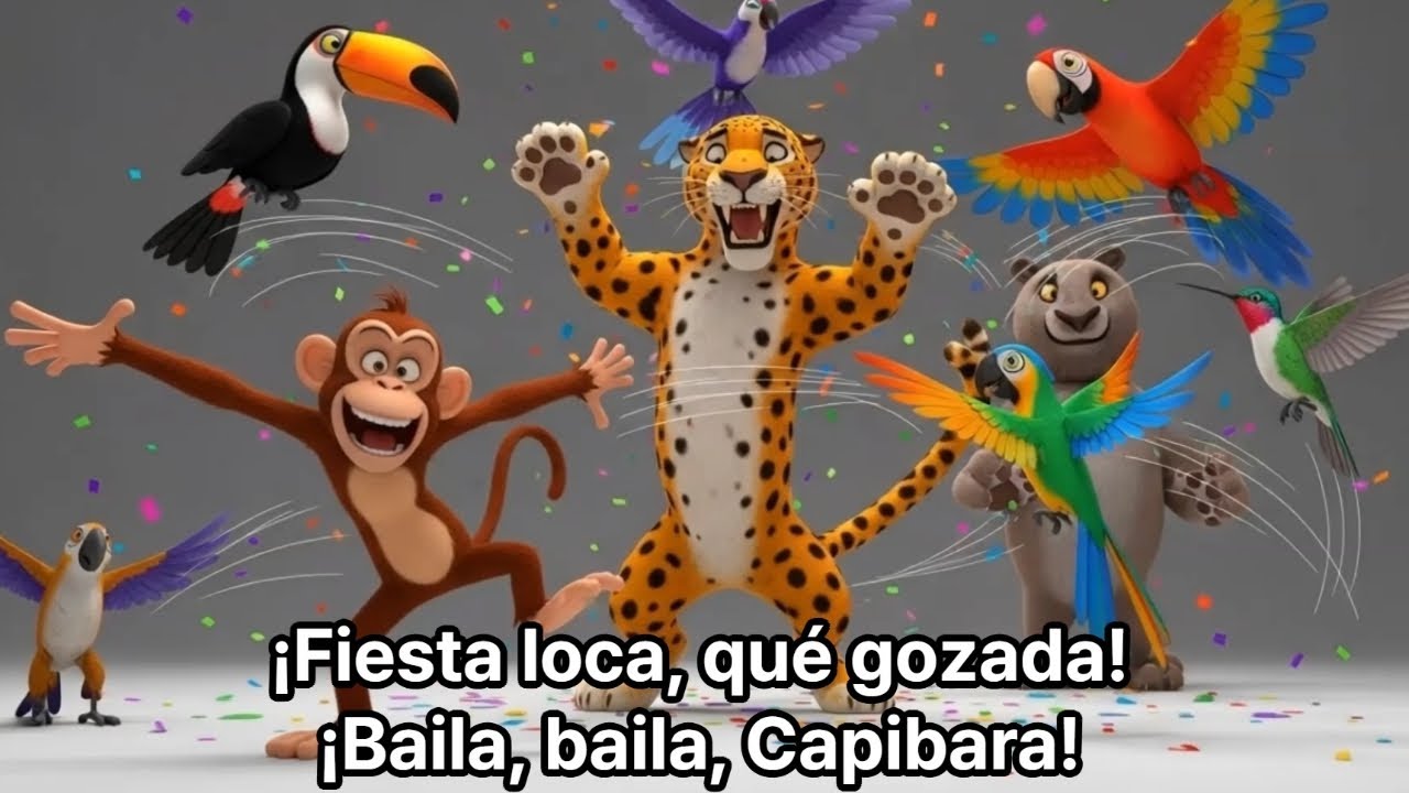 ¡Fiesta del Capibara! / Capibara en Español - Canciones Infantiles