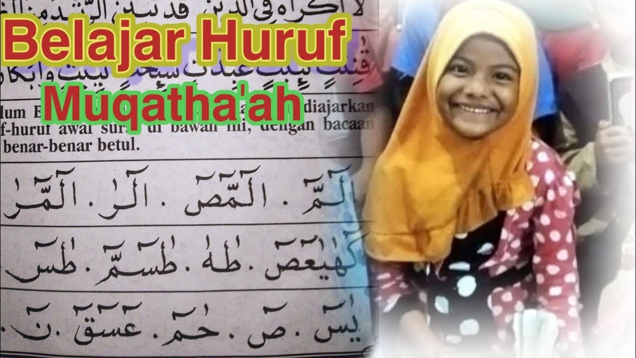 Sebelum EBTA,Santri IQRO 6 wajib memàhami cara membaca huruf Muqatha'ah