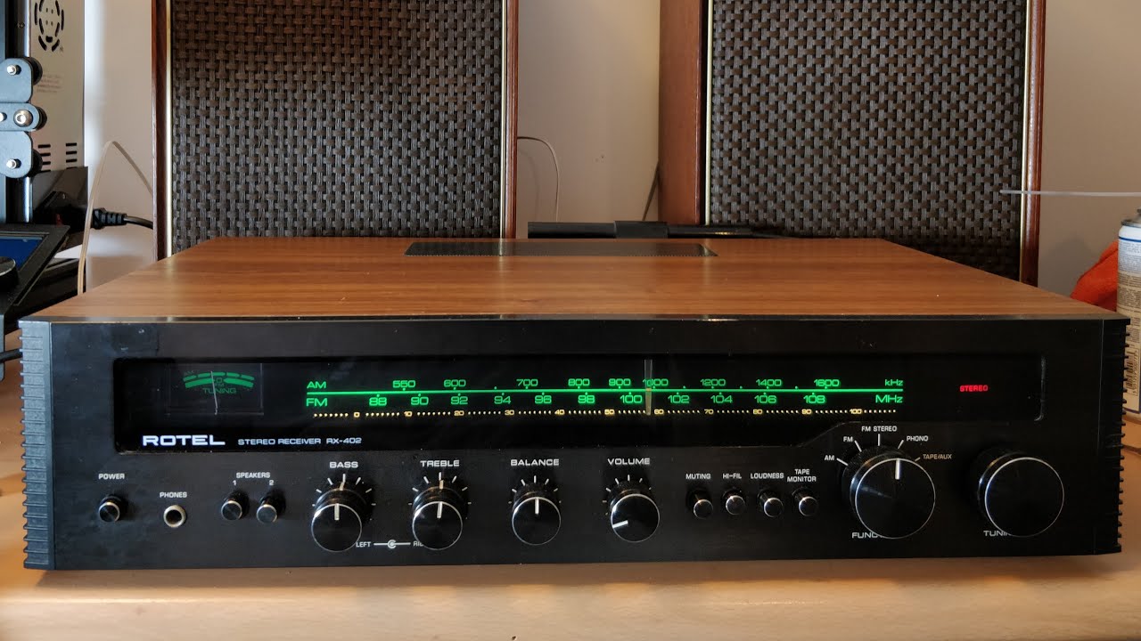 ROTEL ready to ROCK - RX-402 Stereo Receiver