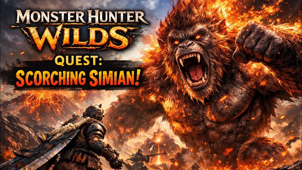 Monster Hunter Wilds_ Quest - Scorching Simian(2K_60FPS) 