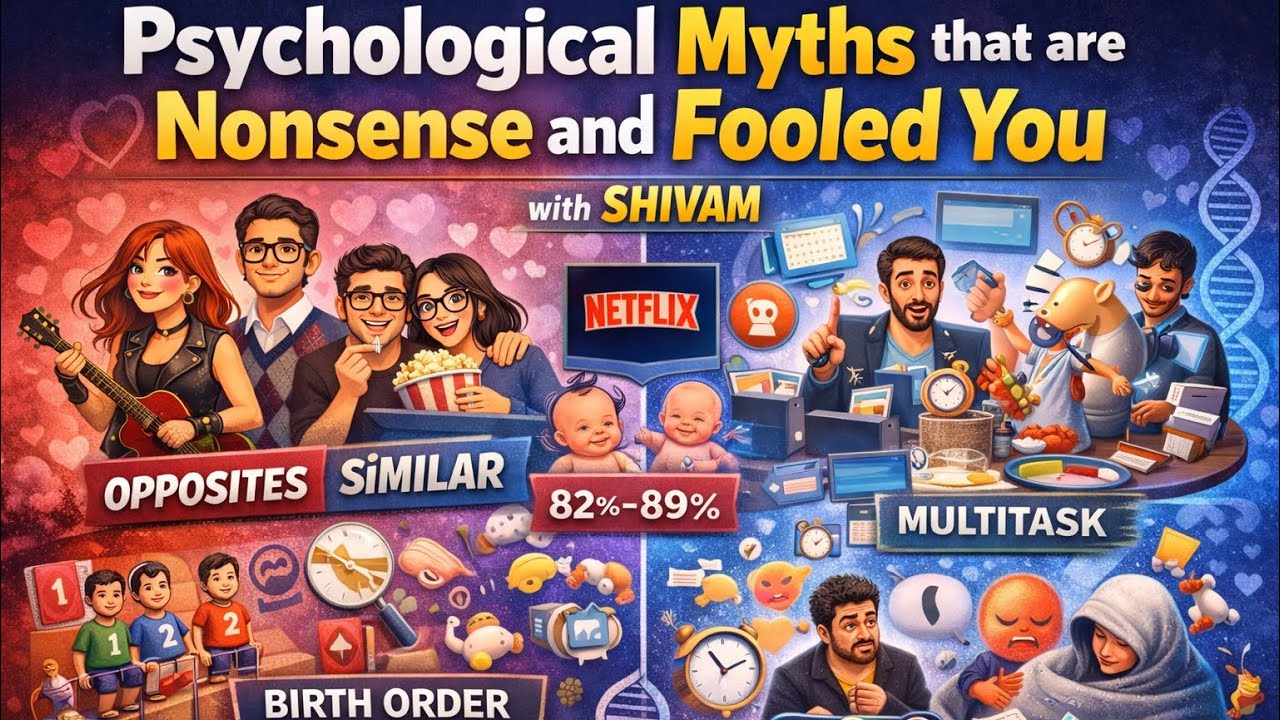 Psychology Myths That Fooled Millions (Including You)