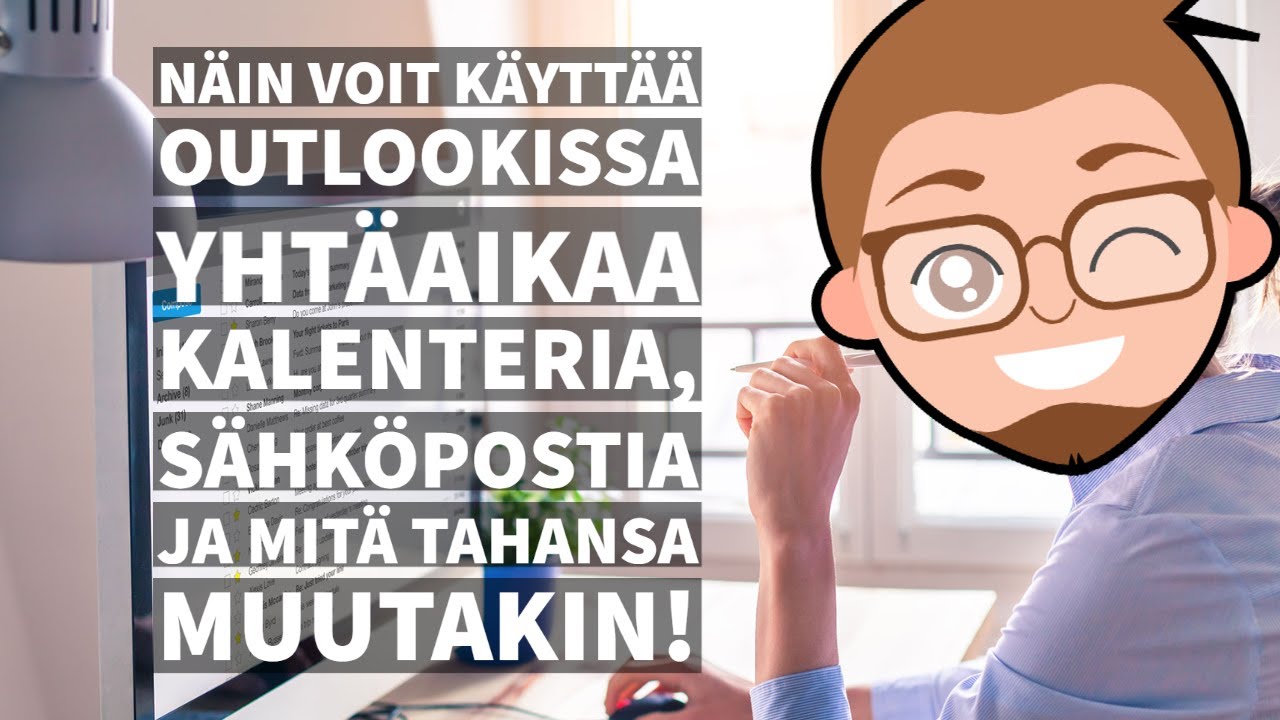 Näin avaat Outlookissa kalenterin, sähköpostin ja muut asiat omiin ikkunoihin