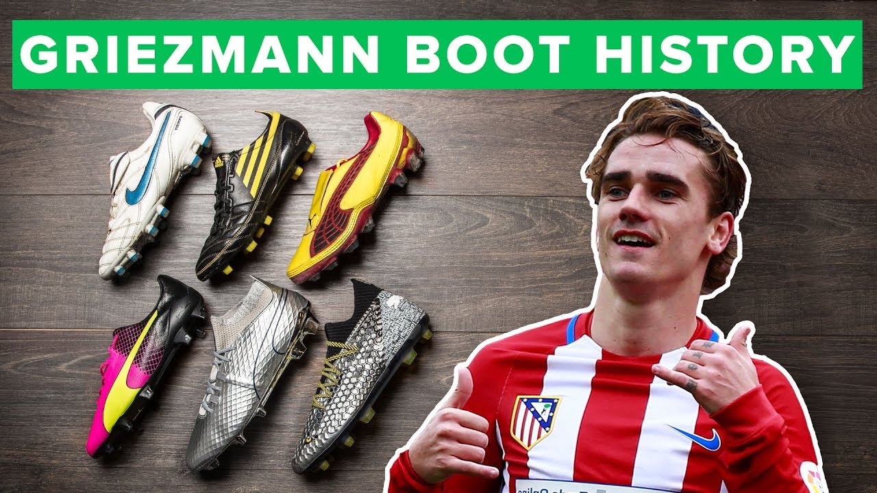 GRIEZMANN BOOT HISTORY 2009-2017 | all Antoine Griezmann football boots