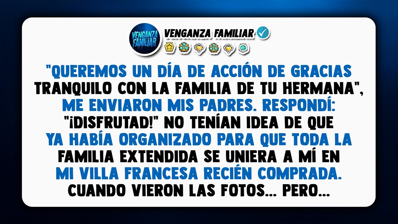 Mis padres dijeron: 