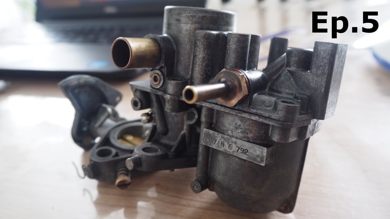 [Ep.5] Rénov' 4L - Nettoyage et révision du carburateur Solex ! #Trell-K