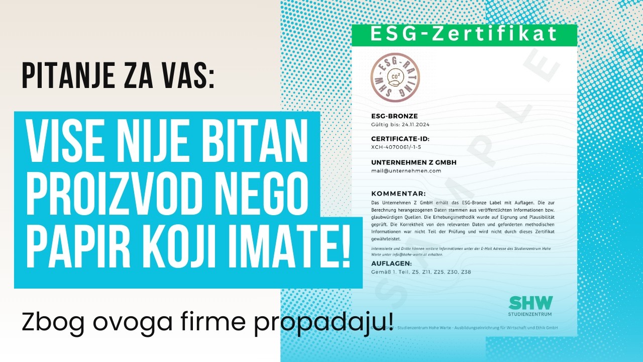 ESG – zašto papir vrijedi više od radnika? #životunjemačkoj
