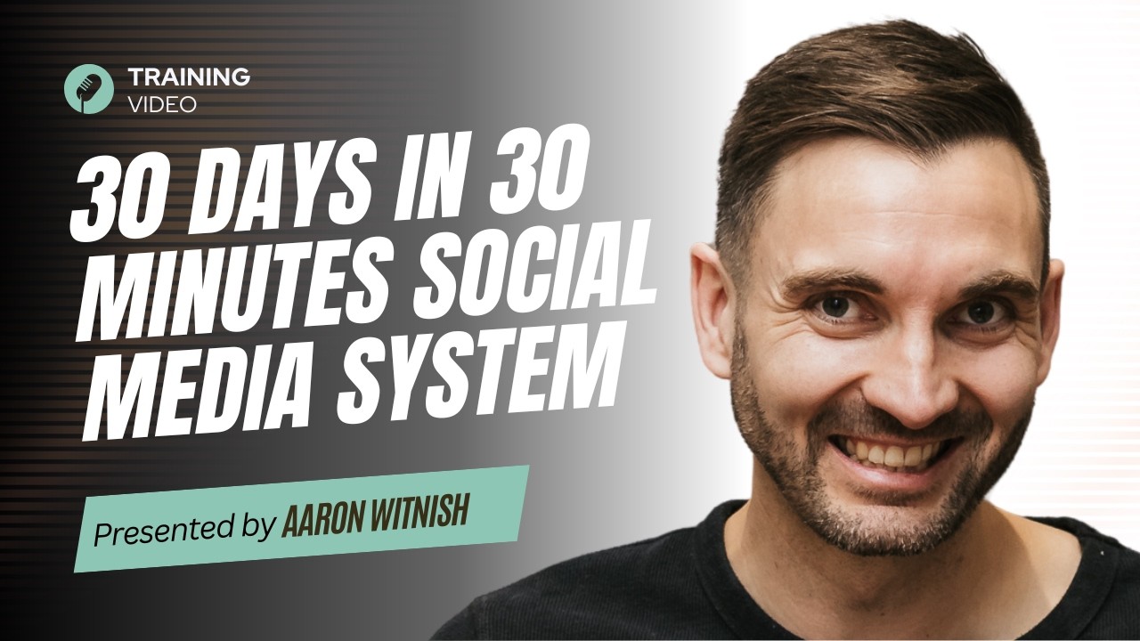 30-Days In 30-Minutes Social Media System