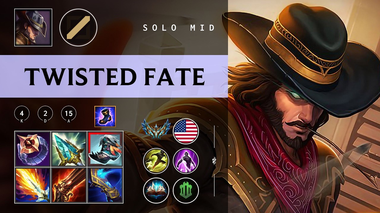 Twisted Fate Mid vs Akali - NA Challenger Patch 26.05