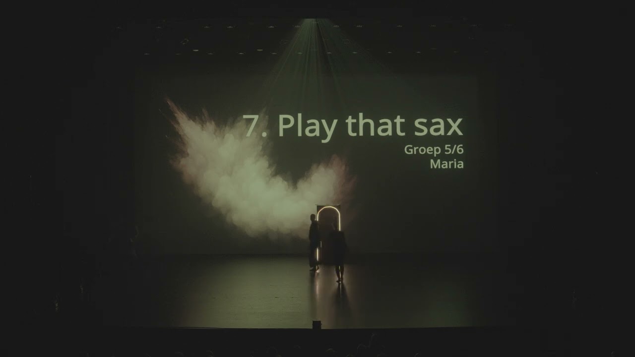 Play That Sax - Groep 5/6 Maria