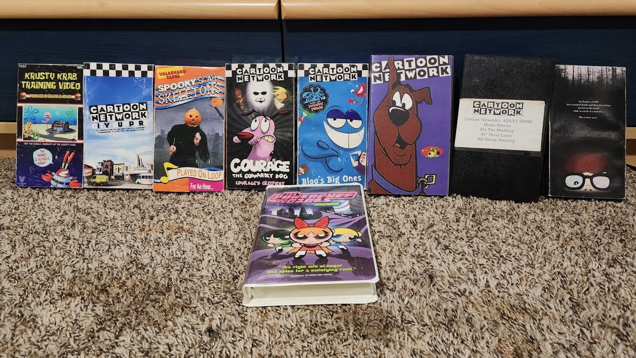 SOME RARE TAPES! Cartoon Network Collection UPDATE!