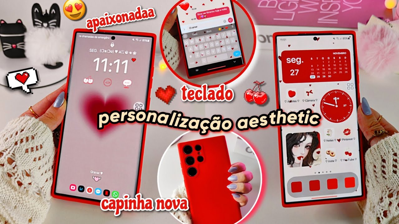 PERSONALIZANDO E ORGANIZANDO MEU CELULAR DO ZERO