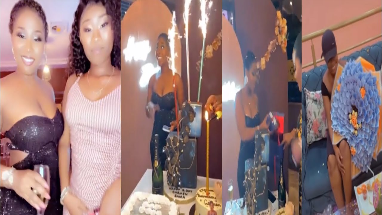 FÊTE D’ANNIVERSAIRE DE CARMEN SAMA ET SURPRISE