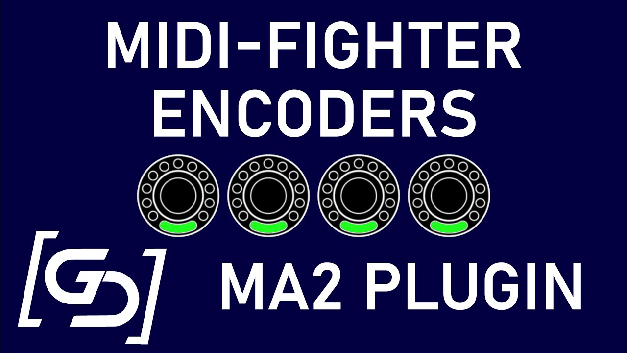 MA2 - Настройка кодировщиков MidiFighter