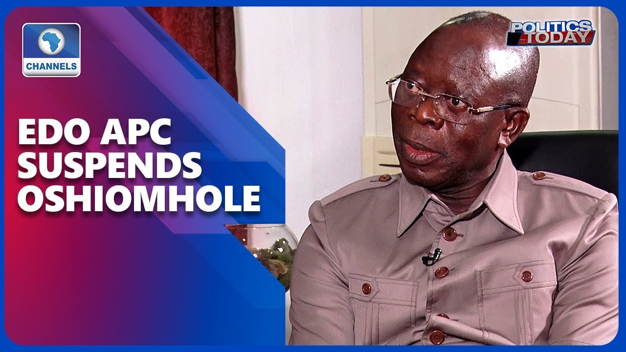 Edo APC Suspends National Chairman, Adams Oshiomhole