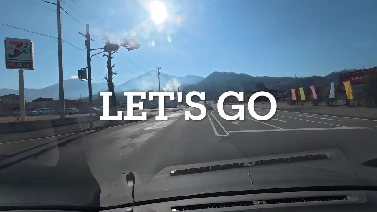 A drive through the mountains of Yamanashi | From 7-Eleven to Kanjukuya
