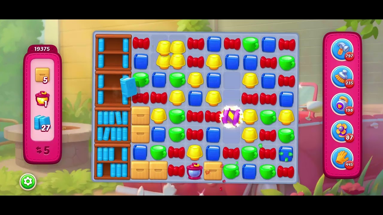 Homescapes Level 19375  -- No cheats