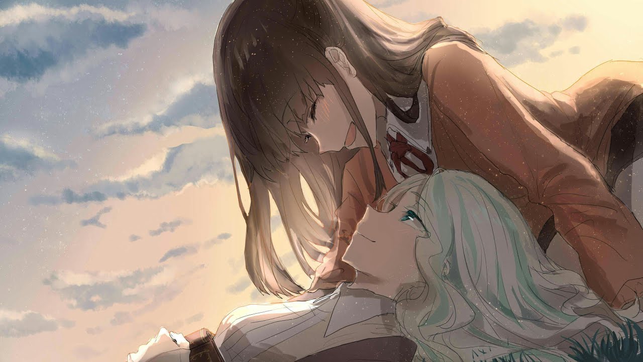 DIAKKO (Diana x Akko) Lovely--Anime yuri amv / LITTLE WITCH ACADEMIA