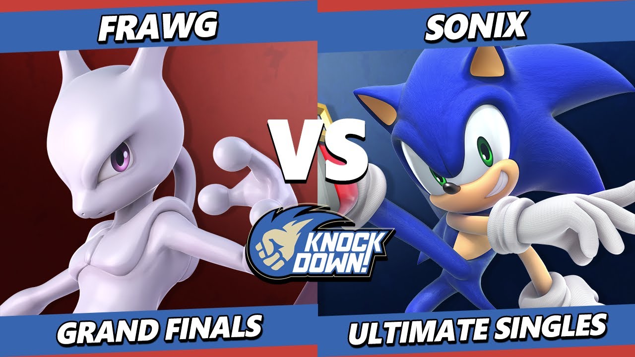 Knockdown 85 GRAND FINALS - Frawg (Corrin, Mewtwo, Mii Gunner) Vs. Sonix (Sonic) Smash Ultimate