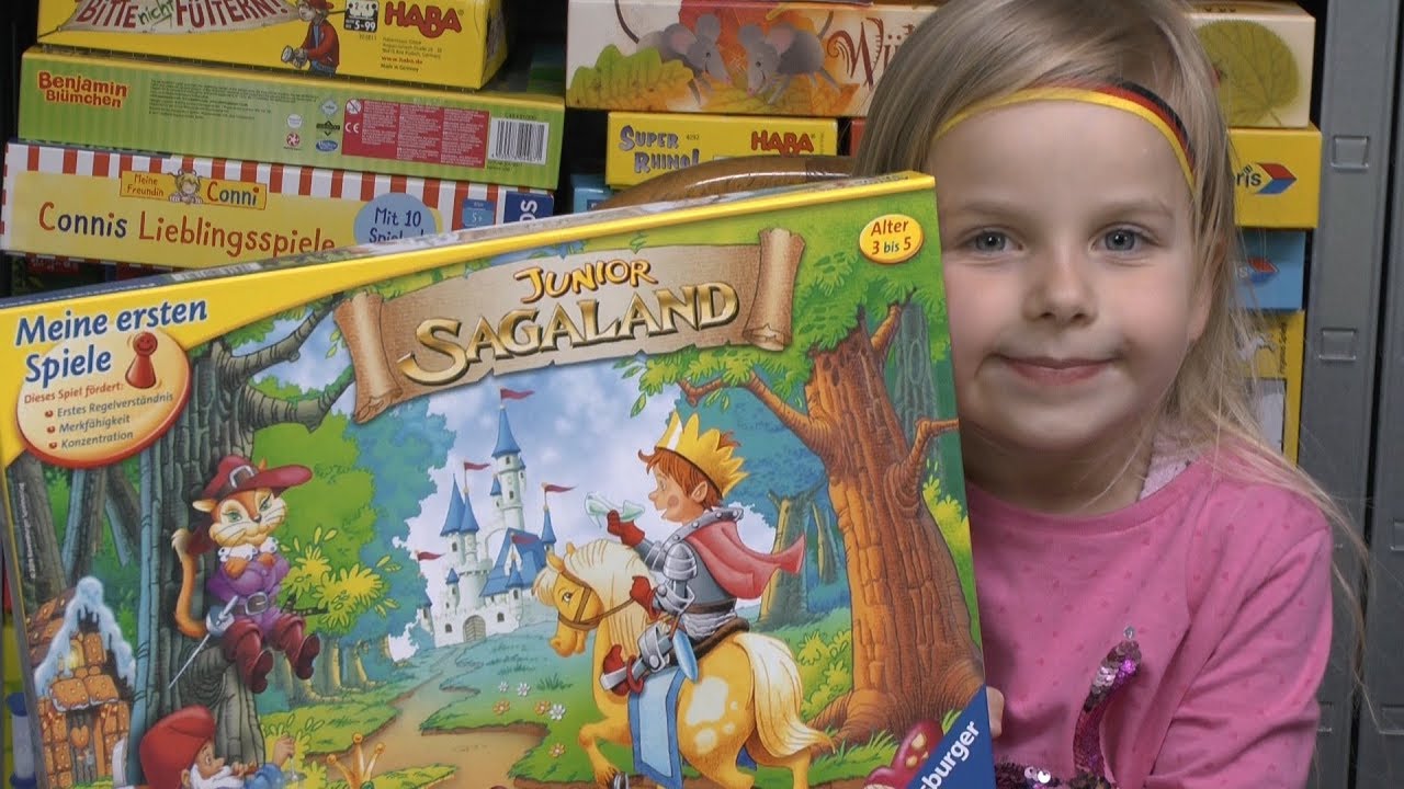 Junior Sagaland (Ravensburger) - Einstieg in die Spielewelt ab 3 Jahre (bzw. bis 5 Jahre)