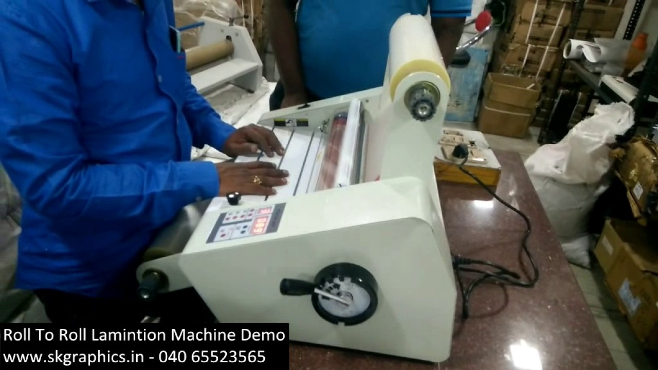 🎥 Как установить и использовать рулонный ламинатор — объяснение на телугу | AbhishekID.com