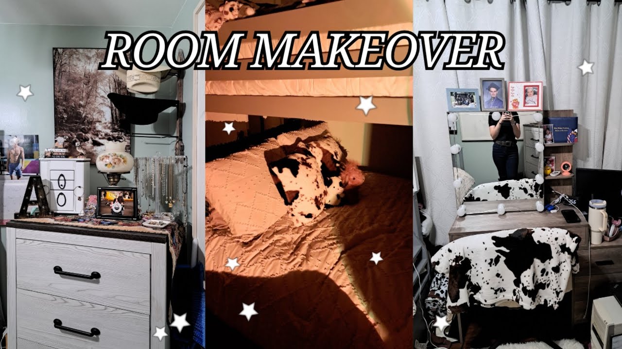 ROOM MAKEOVER!! western bedroom transformation 🐎🌅 *room tour 2024*