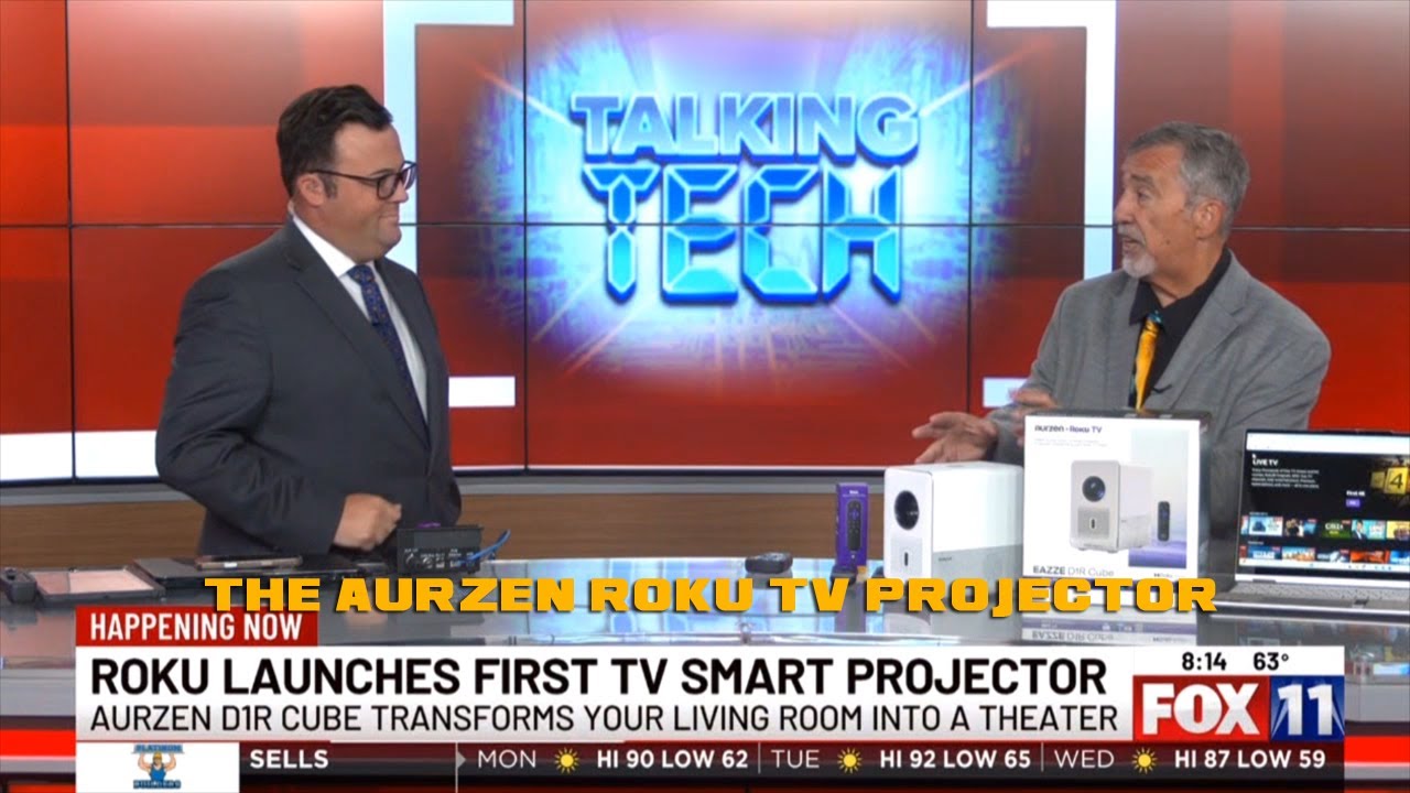 Ваш домашний кинотеатр с телевизионным проектором Aurzen Roku